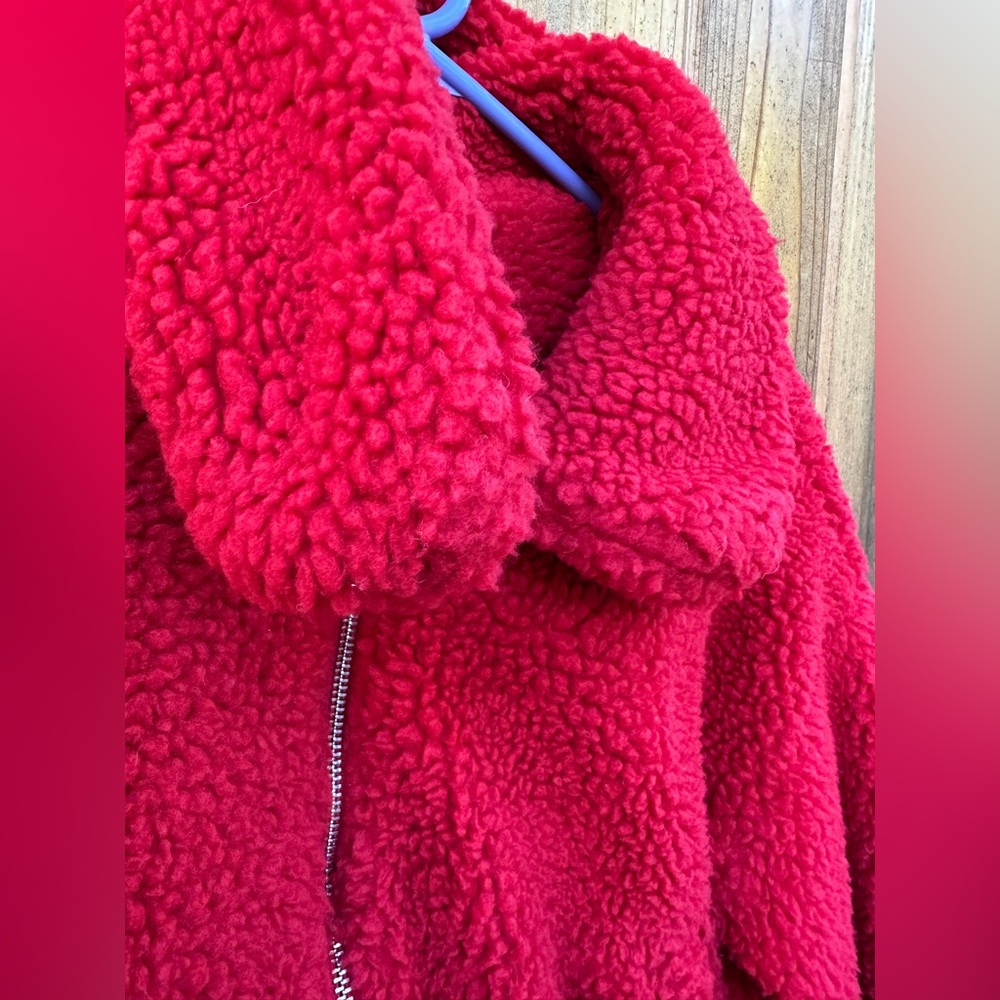 Tiger Mist Red Teddy Jacket - Picture 5 of 6
